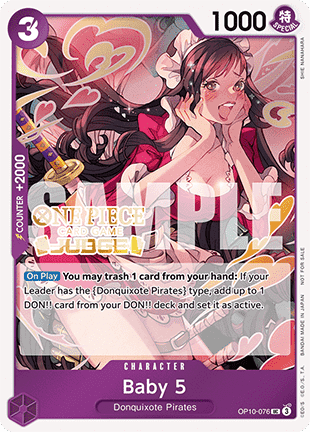 Baby 5 (OP10-076) JDG Uncommon Near Mint Englisch