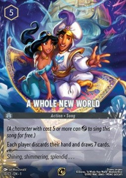 A Whole New World CH1-10 Promo Near Mint Englisch
