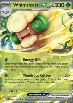 Whimsicott ex WHT-005 Double Rare Near Mint Englisch