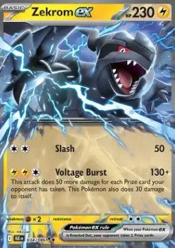 Zekrom ex BLK-034 Double Rare Near Mint Deutsch