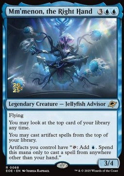 Mm'menon, the Right Hand PEOE-68 Rare Near Mint Englisch Foil