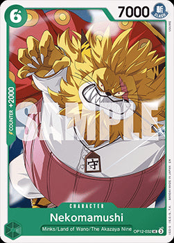 Nekomamushi (OP12-032) OP12 Uncommon Boosterfrisch Englisch