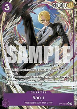 Sanji (OP12-070) (V.2) OP12 Alternate Art Boosterfrisch Englisch