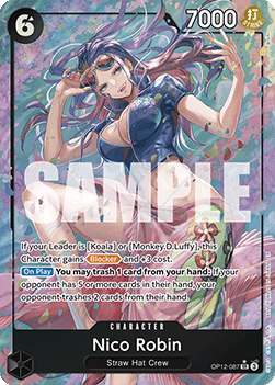 Nico Robin (OP12-087) (V.2) OP12 Alternate Art Near Mint Englisch