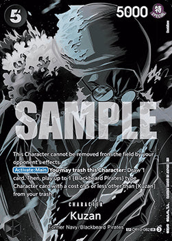 Kuzan (OP10-082) OP12 Special Rare Boosterfrisch Englisch