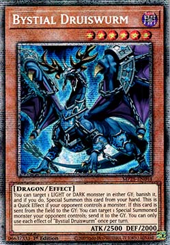 Abgeheuerlicher Druiswurm MP25-DE044 Starlight Rare Near Mint Deutsch 1. Auflage