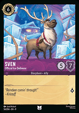 Sven - Offizieller Eislieferant 9FAB-56 Uncommon Boosterfrisch Deutsch