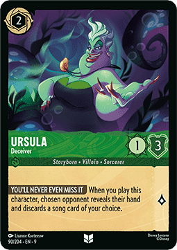 Ursula - Täuscherin 9FAB-90 Uncommon Near Mint Deutsch