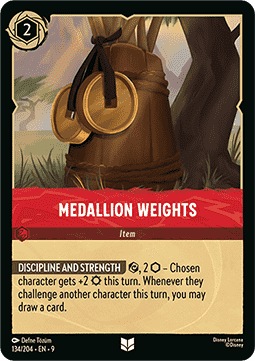 Gewichte der Medaillen 9FAB-134 Uncommon Near Mint Deutsch Foil