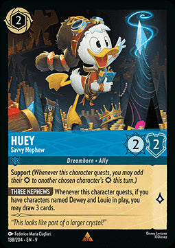 Tick Duck - Gerissener Neffe 9FAB-138 Rare Boosterfrisch Deutsch