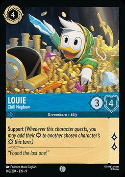 Track Duck - Entspannter Neffe 9FAB-140 Common Boosterfrisch Deutsch Foil