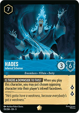 Hades - Höllischer Intrigant 9FAB-151 Legendary Near Mint Deutsch