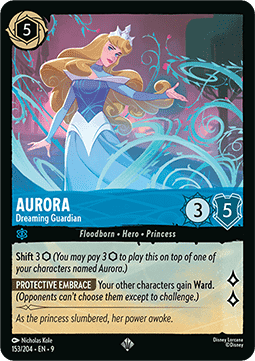 Aurora - Wächterin der Träume 9FAB-153 Super Rare Near Mint Deutsch Foil