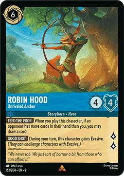 Robin Hood - Unübertroffener Bogenschütze 9FAB-162 Rare Near Mint Deutsch Foil