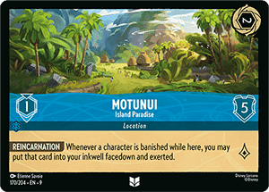 Motunui - Insel-Paradies 9FAB-170 Uncommon Near Mint Deutsch Foil