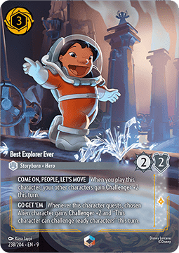 Lilo - Beste Entdeckerin aller Zeiten 9FAB-238 Enchanted Near Mint Deutsch Foil