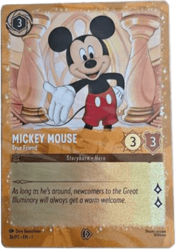 Mickey Mouse - True Friend (V.2) PR2-36 Promo Near Mint Englisch Foil