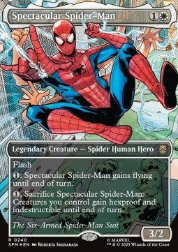 Spectacular Spider-Man XSPM-240 Rare MT Englisch Foil