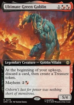 Ultimate Green Goblin XSPM-276 Rare Excellent Englisch Foil