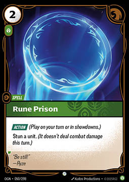 Rune Prison OGN-050 Common Near Mint Englisch Foil