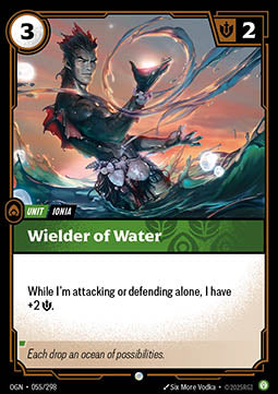 Wielder of Water OGN-055 Common Boosterfrisch Englisch