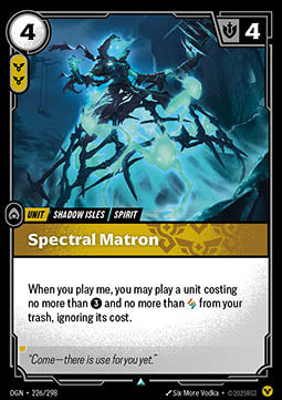 Spectral Matron OGN-226 Uncommon Near Mint Englisch