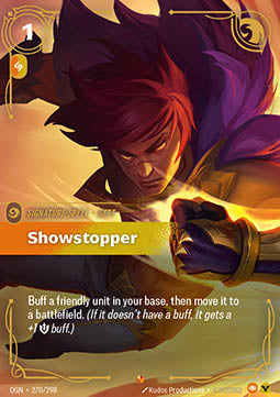 Showstopper OGN-270 Epic Near Mint Englisch Foil