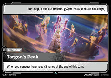 Targon's Peak OGN-289 Uncommon Near Mint Englisch