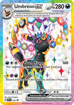 Umbreon ex SVP-176 Promo Near Mint Englisch