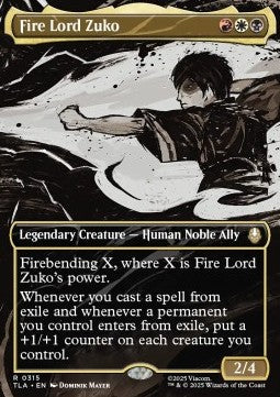 Fire Lord Zuko (V.1) XTLA-315 Rare Near Mint Englisch
