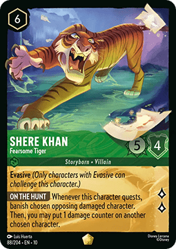 Shir Khan - Furchterregender Tiger 10WHI-088 Legendary Near Mint Deutsch