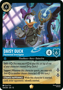 Daisy Duck - Paranormale Ermittlerin 10WHI-154 Legendary Near Mint Deutsch