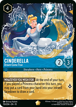 Cinderella - Ein Traum ist wahr geworden (V.1) 10WHI-155 Legendary Near Mint Deutsch