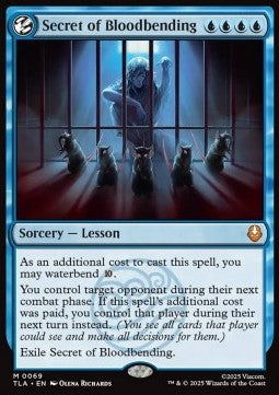 Secret of Bloodbending TLA-69 Mythic Excellent Englisch