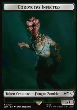 Cordyceps Infected Token (V.2) SLDPS-2206 Token Near Mint Englisch Foil