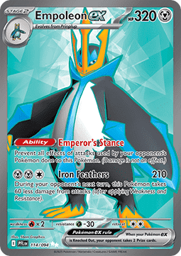 Empoleon ex PFL-114 Ultra Rare Near Mint Englisch