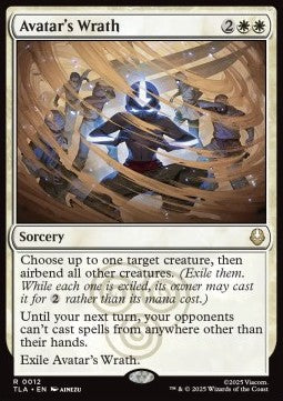 Avatar's Wrath TLA-12 Rare Excellent Englisch Foil