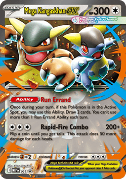 Mega Kangaskhan ex MEP-025 Promo Near Mint Englisch