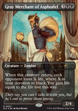 Gray Merchant of Asphodel (V.1) SLCCK-7 Rare Near Mint Englisch Foil