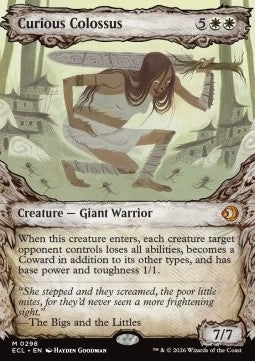 Curious Colossus XECL-298 Mythic Near Mint Englisch