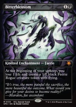 Bitterblossom SPG-133 Mythic Excellent Englisch Foil