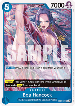 Boa Hancock (EB04-027) OP14 Rare Near Mint Englisch