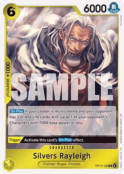 Silvers Rayleigh (OP14-108) OP14 Rare Near Mint Englisch