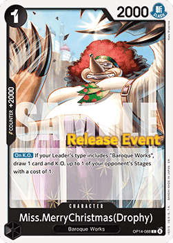 Miss.MerryChristmas(Drophy) (OP14-088) OP14P Common Near Mint Englisch