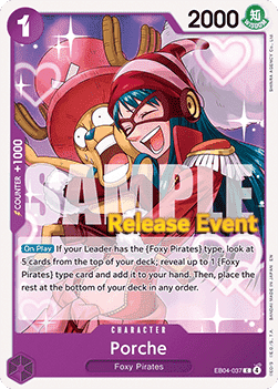 Porche (EB04-037) OP14P Common Near Mint Englisch