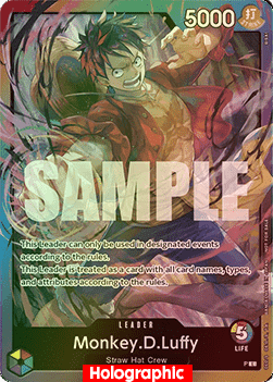 Monkey.D.Luffy (V.5) P Promo Excellent Englisch
