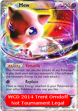 Mew EX WCD14-DRX 046 World Championship Deck Poor Englisch