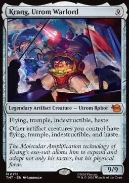 Krang, Utrom Warlord TMT-175 Mythic Near Mint Englisch Foil