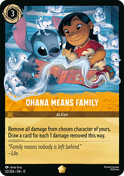 Ohana heißt Familie 11WSP-32 Legendary NM Deutsch