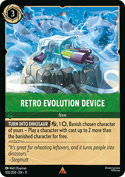Evolutions-Umkehr-Gerät 11WSP-100 Rare Near Mint Deutsch Foil